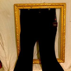 Black wide leg sailor pants size 14